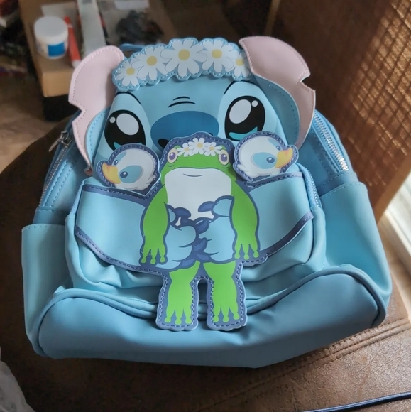 Stitch Blue Backpack - Picture 3 of 3